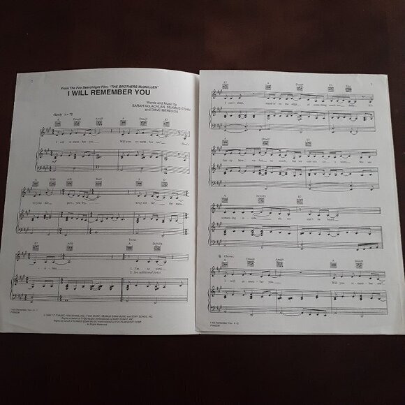 Collection of Vintage 90's Songs Sheet Music Warner Bros & Hal Leonard - Picture 6 of 11